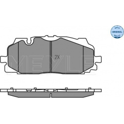 stabdžių trinkelių rinkinys, diskinis stabdys MEYLE-ORIGINAL: True to OE.
                                                