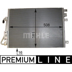 kondensatorius, oro kondicionierius BEHR *** PREMIUM LINE ***
                                MAHLE                          