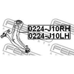 pakabos svirtis
                                FEBEST                                0224-J10LH, Nenurodytas gamintojas, 022