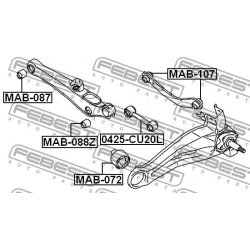 sailentblokas
                                FEBEST                                MAB-107, Nenurodytas gamintojas, MAB-107,