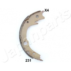 stabdžių trinkelių komplektas
                                JAPANPARTS                                GF-231AF, JAPANPAR