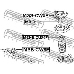 pakabos statramsčio atraminis guolis
                                FEBEST                                MSS-CW5F, Nenurod