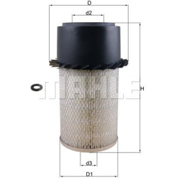 oro filtras
                                MAHLE                                                LX17, MAHLE, LX17, auto deta