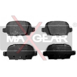 stabdžių trinkelių rinkinys, diskinis stabdys
                                MAXGEAR                                19-04