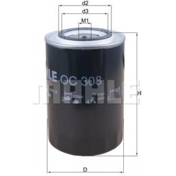 alyvos filtras
                                MAHLE                                                OC308, MAHLE, OC308, auto