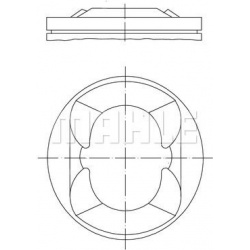 stūmoklis
MAHLE 081 PI 00110 000, MAHLE, 081P