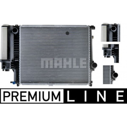 Aušinimo radiatorius
MAHLE CR 327 000P, MAHLE