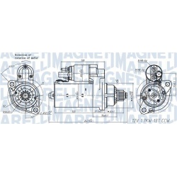 Starteris
                                MAGNETI MARELLI                                063721508010, MAGNETI MARELLI, 06372