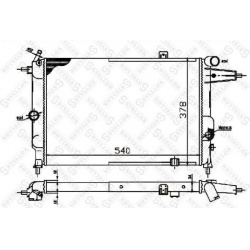 Aušinimo radiatorius
                                STELLOX                                                10-25059-SX, STE