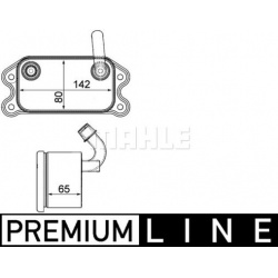 Aušintuvas tepalo
                                MAHLE                                                CLC 101 000P, MAHLE, 