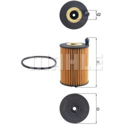 Filtras tepalo
                                MAHLE                                                OX1266D, MAHLE, OX1266D, 