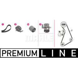 vandens siurblio ir paskirstymo diržo komplektas BEHR *** PREMIUM LINE ***
                                MAHLE            