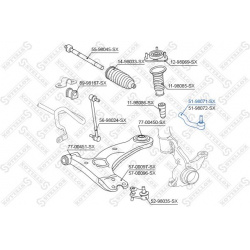 vairo traukės antgalis
                                STELLOX                                                51-98071-SX, S