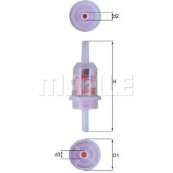 kuro filtras
                                MAHLE                                KL23, MAHLE, KL23, auto detalė
