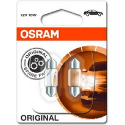 Osram lemputės C10W 31mm 12V SV8,5-8 BLI2DK 2vnt
                                OSRAM                                      