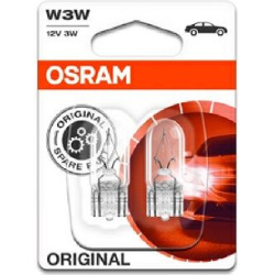 Osram lemputė W3W 12v W2.1x9.5D
                                OSRAM                                                2821-02