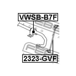 stabilizatoriaus įvorė
                                FEBEST                                VWSB-B7F, Nenurodytas gamintoj