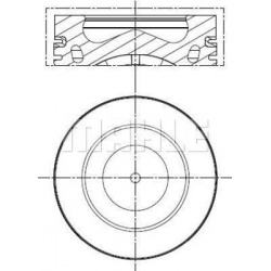 stūmoklis
                                MAHLE                                028 PI 00100 000, MAHLE, 028PI00100000, auto 