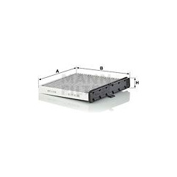 Filtras, salono oras
                                MANN-FILTER                                                CUK 20 018, M