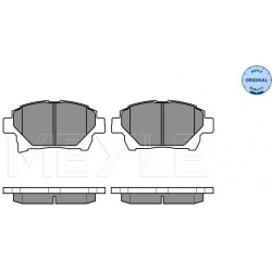 stabdžių trinkelių rinkinys, diskinis stabdys MEYLE-ORIGINAL: True to OE.
                                025 235 1015/W, 