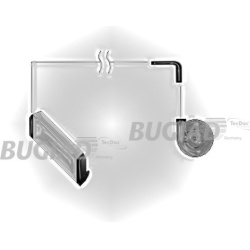 kompresoriaus padavimo žarna
                                BUGIAD                                82634, Nenurodytas gamint