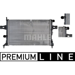 Aušinimo radiatorius
                                MAHLE                                                CR 227 000P, MAHLE