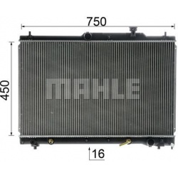 Aušinimo radiatorius
                                MAHLE                                CR 1900 000S, MAHLE, CR 1900 000S,