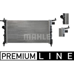 Aušinimo radiatorius
                                MAHLE                                                CR 268 000P, MAHLE