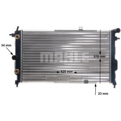 Aušinimo radiatorius
                                MAHLE                                CR 440 000S, MAHLE, CR440000S, aut