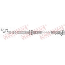 stabdžių žarnelė
                                QUICK BRAKE                                59.906, QUICK BRAKE, 59906, a
