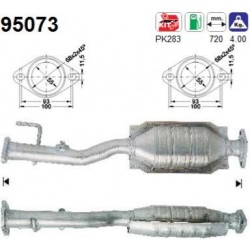 katalizatoriaus keitiklis
                                AS                                                95073, AS, 95073,
