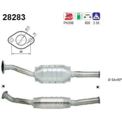 katalizatoriaus keitiklis
                                AS                                                28283, AS, 28283,