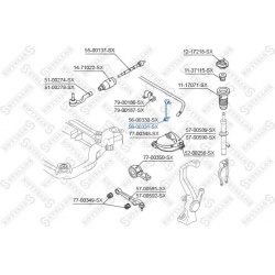 Stabilizatoriaus traukė
                                STELLOX                                56-00331-SX, STELLOX, 56-0033