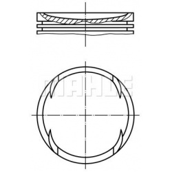 stūmoklis
                                MAHLE                                                028 PI 00120 002, MAHLE, 028P