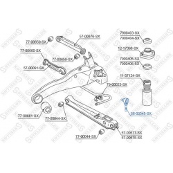 Stabilizatoriaus traukė
                                STELLOX                                                56-00345-SX, 