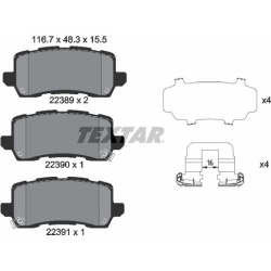 TEXTAR                                                2238901, TEXTAR, 2238901, auto detalė