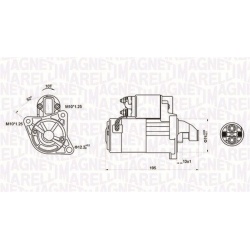 Starteris
                                MAGNETI MARELLI                                                063721096010, MAGNET