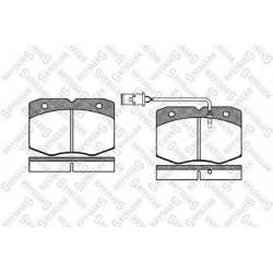 stabdžių trinkelių rinkinys, diskinis stabdys
                                STELLOX                                     