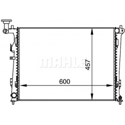 Aušinimo radiatorius
                                MAHLE                                                CR 1366 000P, MAHL