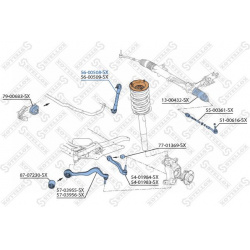 Stabilizatoriaus traukė
                                STELLOX                                                56-00508-SX, 