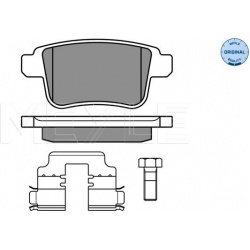 stabdžių trinkelių rinkinys, diskinis stabdys MEYLE-ORIGINAL: True to OE.
                                                