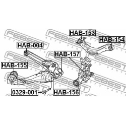 sailentblokas
                                FEBEST                                HAB-004, Nenurodytas gamintojas, HAB-004,
