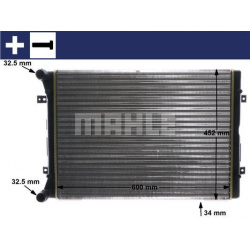 Aušinimo radiatorius
MAHLE CR 2038 000S, MAHL