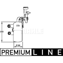 džiovintuvas, oro kondicionierius BEHR *** PREMIUM LINE ***
                                MAHLE                           