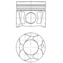 stūmoklis
                                KOLBENSCHMIDT                                                41070600, KOLBENSCHMI