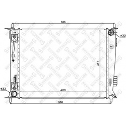 Aušinimo radiatorius
                                STELLOX                                                10-26513-SX, STE