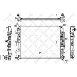 Aušinimo radiatorius
                                STELLOX                                                10-26552-SX, STE