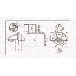 Starteris
                                MAGNETI MARELLI                                                063721421010, MAGNET