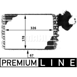 garintuvas, oro kondicionierius BEHR *** PREMIUM LINE ***
                                MAHLE                              