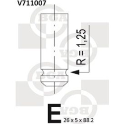 įsiurbimo vožtuvas
                                BGA                                                V711007, BGA, V711007